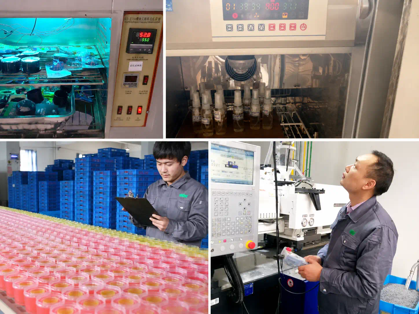 custom air freshener quality inspection, stability testing, and production line checks