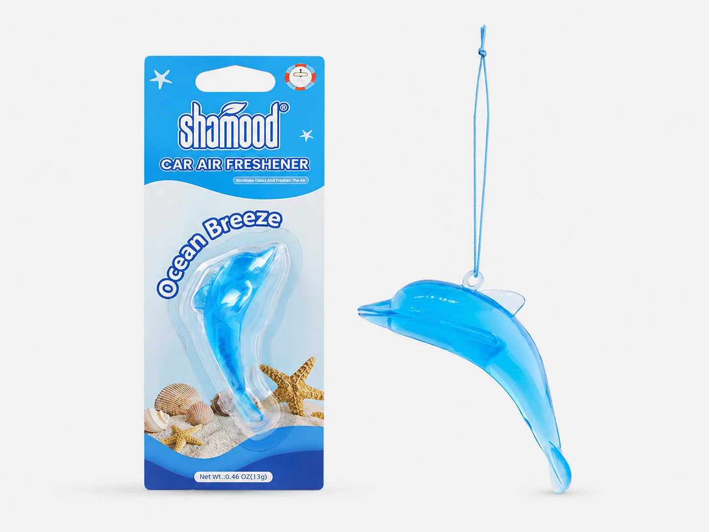 Dolphin molded air freshener in Ocean Breeze scent