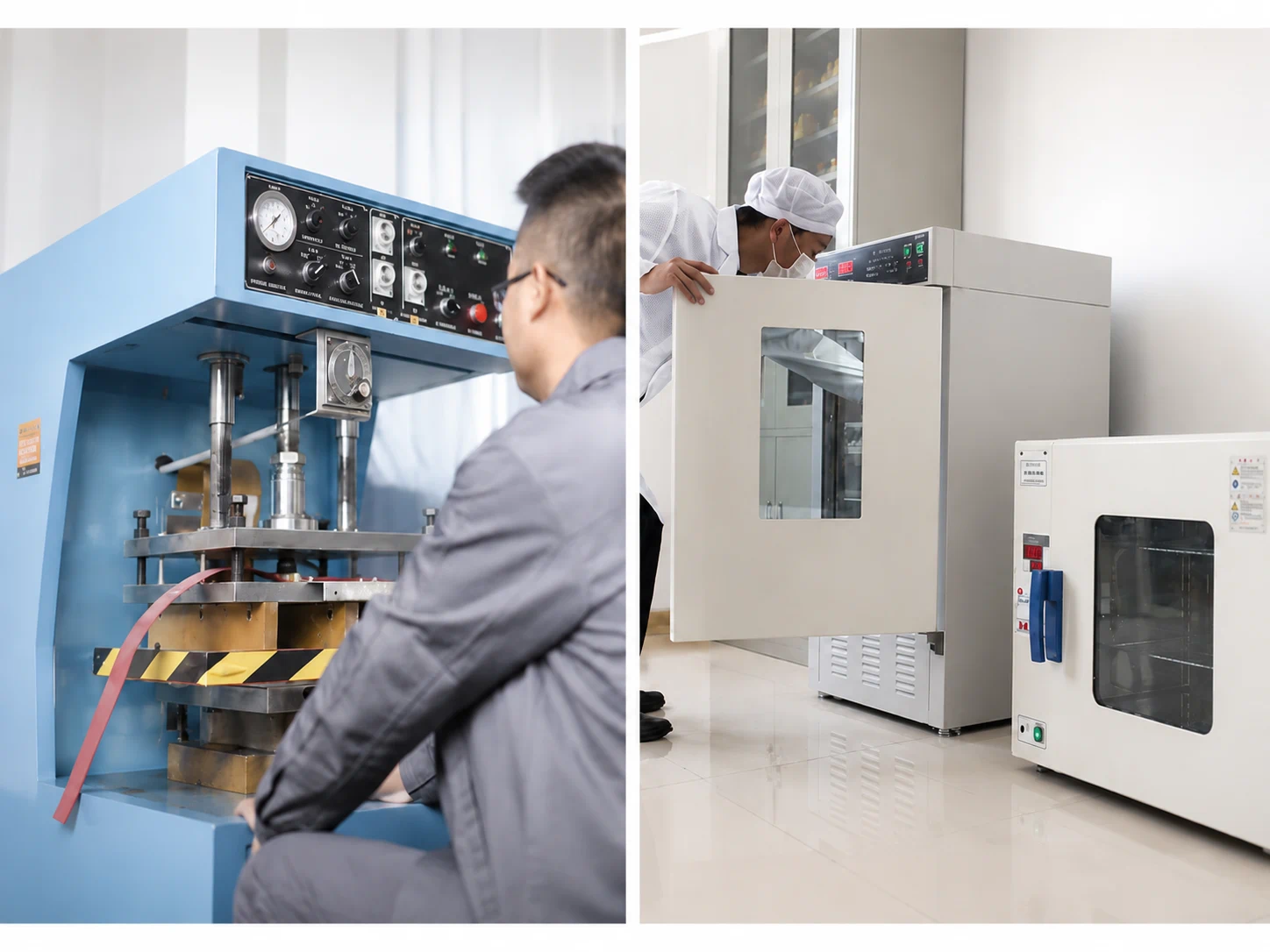 Hanging air freshener manufacturing equipment and environmental testing facilities