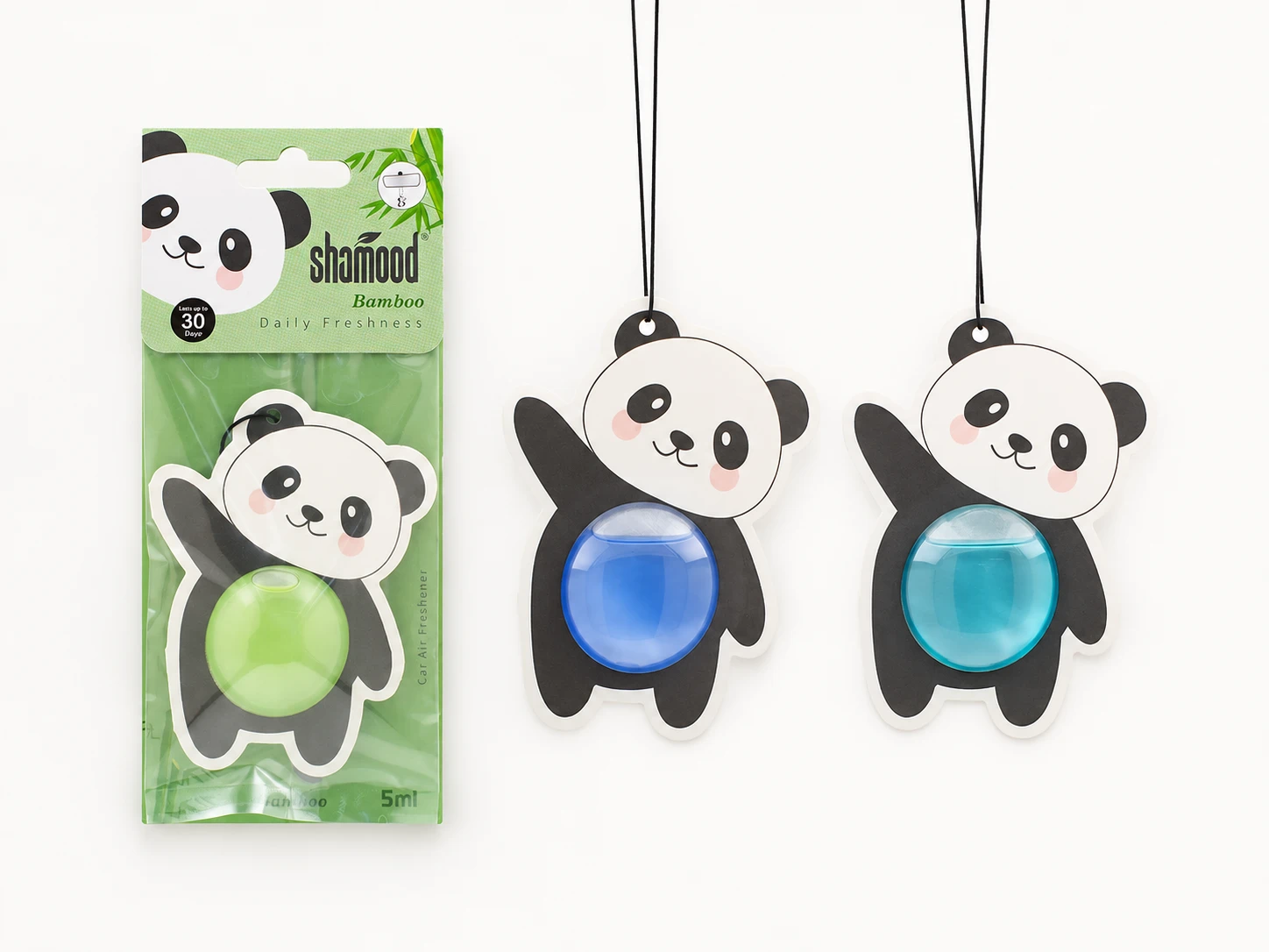 Hanging membrane paper air fresheners for cars