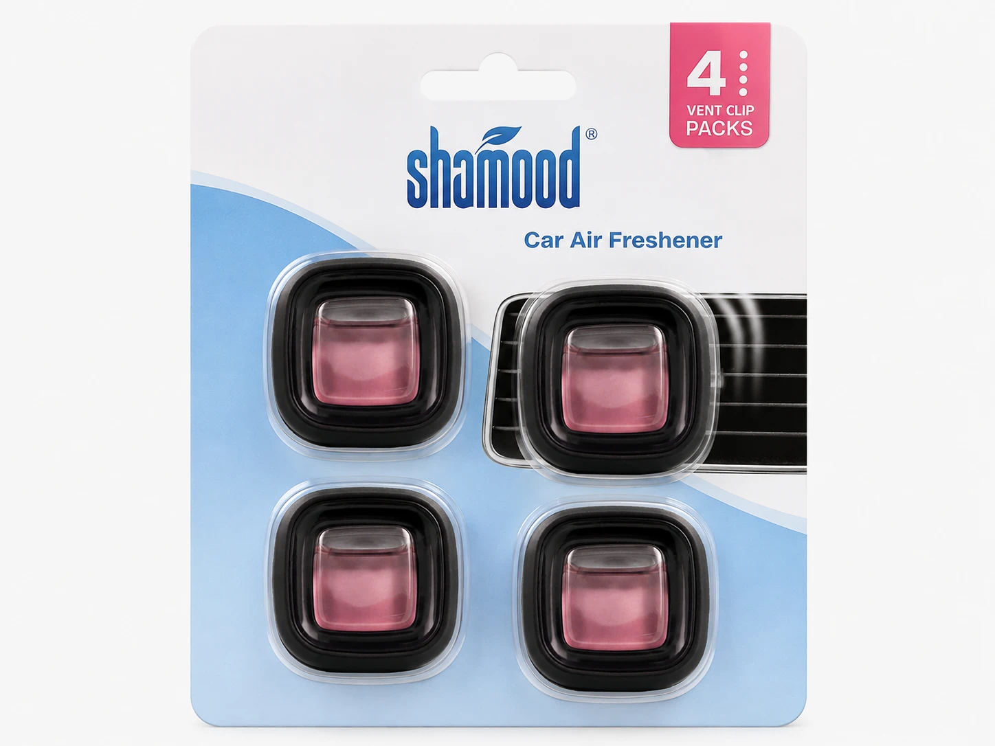 Custom retail packaging options for membrane air fresheners