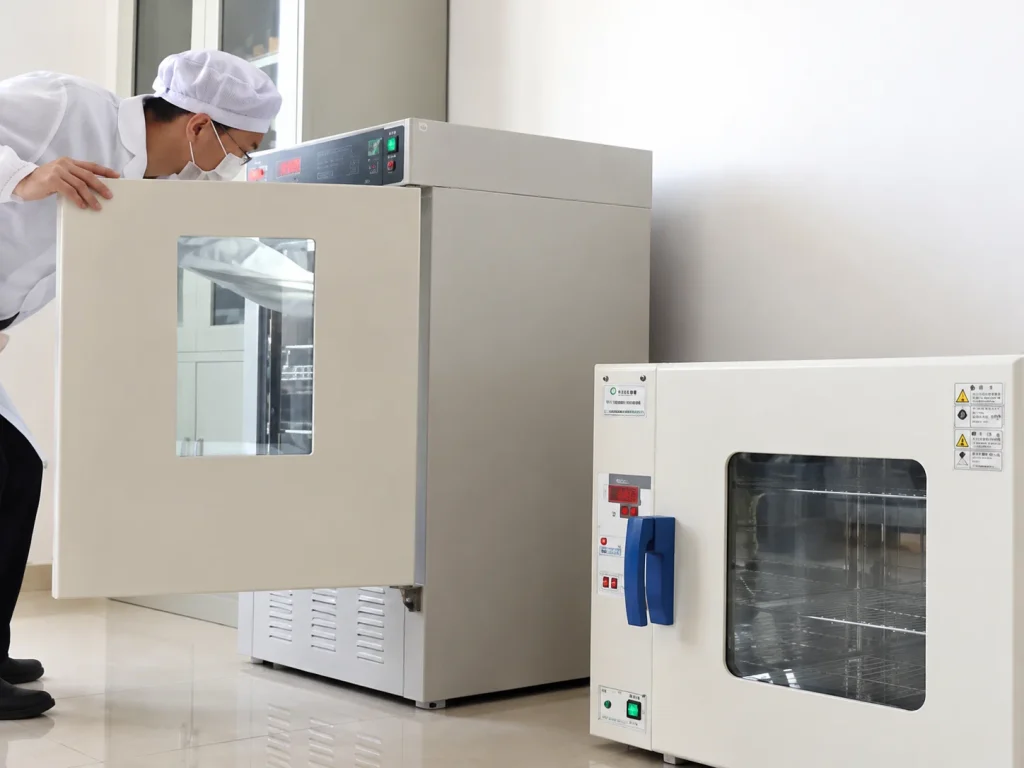 Air freshener product testing with environmental test chambers and laboratory inspection.