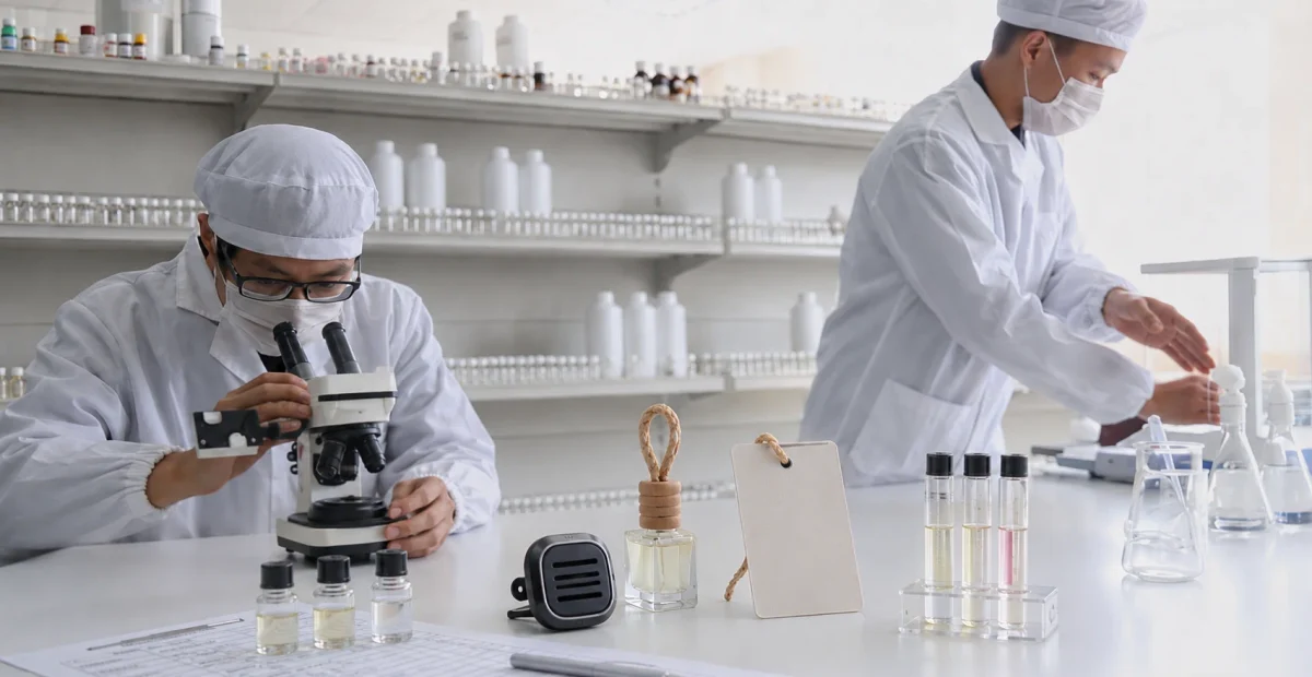 Fragrance development and evaluation for custom air freshener products